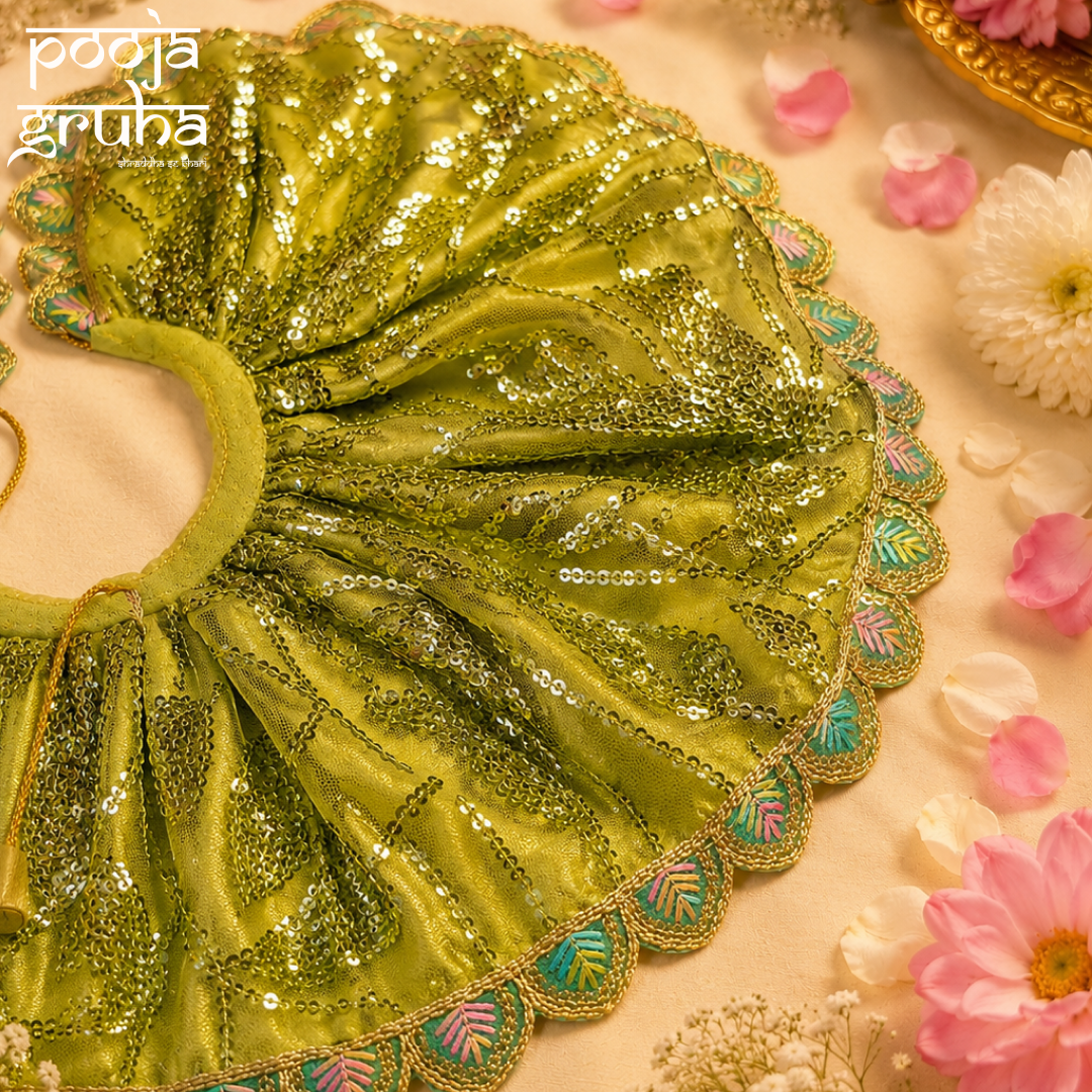 Emerald Vana Jagganath Ji Family Dress set (6 pcs set)
