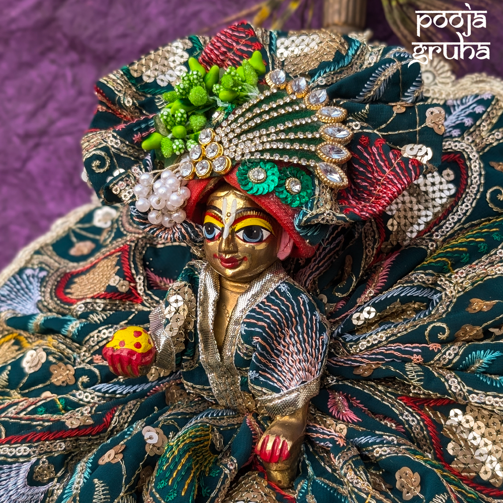 Vanarambh Laddu Gopal / Radha Rani Dress