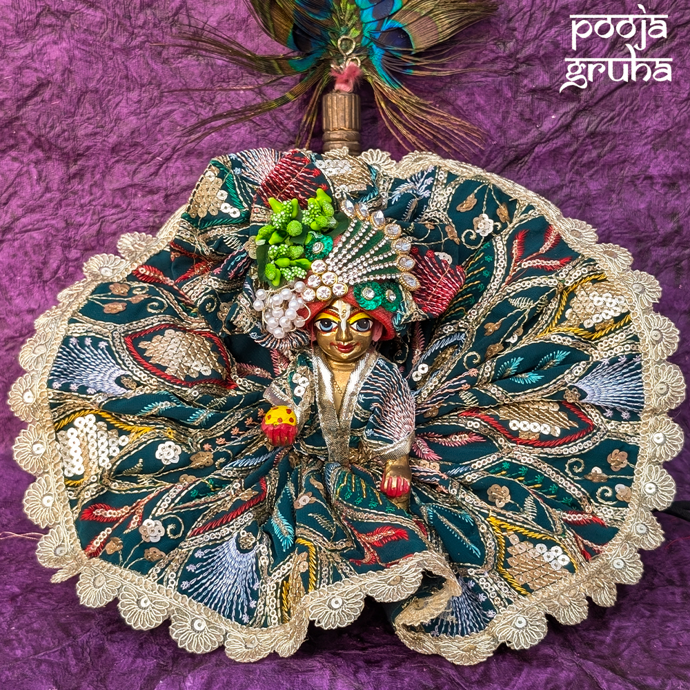 Vanarambh Laddu Gopal / Radha Rani Dress