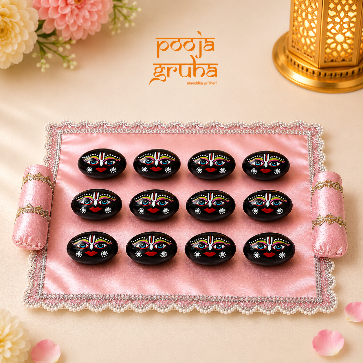 Dwadash(12) Divya Shaligram Ji Shringar Set