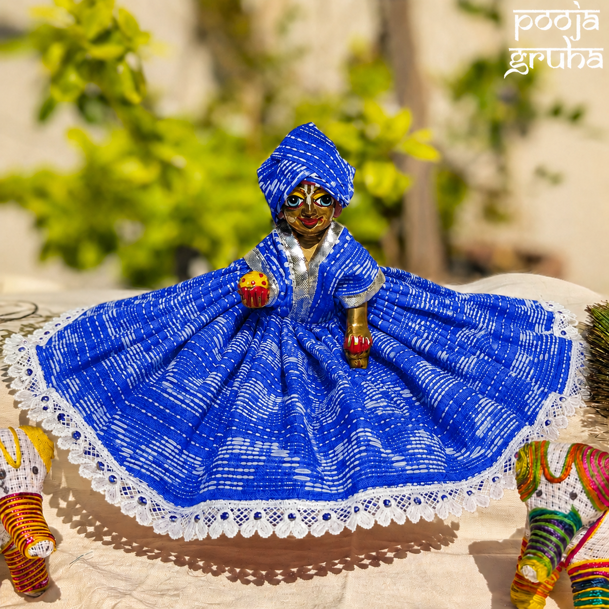 Radhika Laddu Gopal Cotton Dress Set