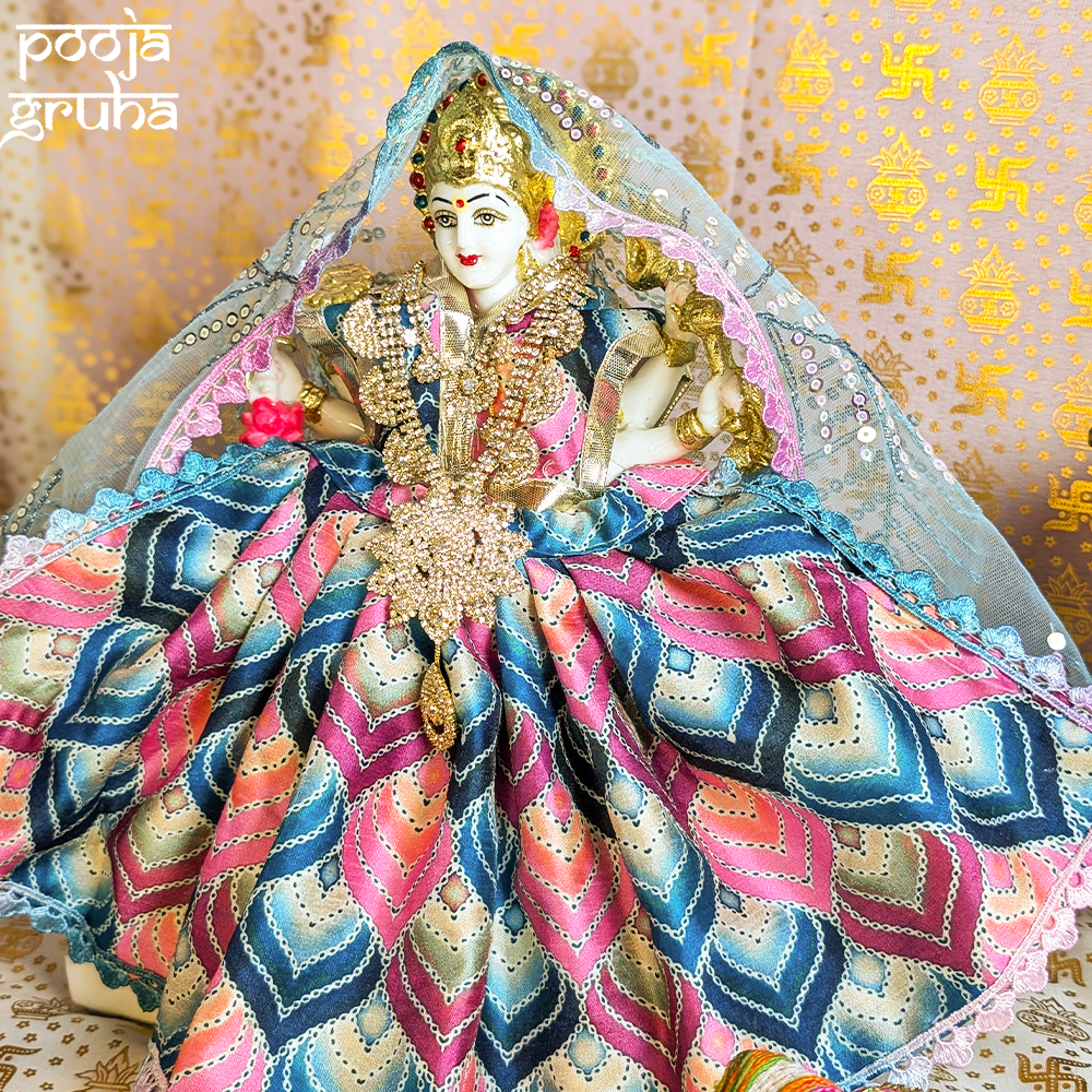 Neel Madhav Rangotsav Cotton Mata Rani Lehenga Set