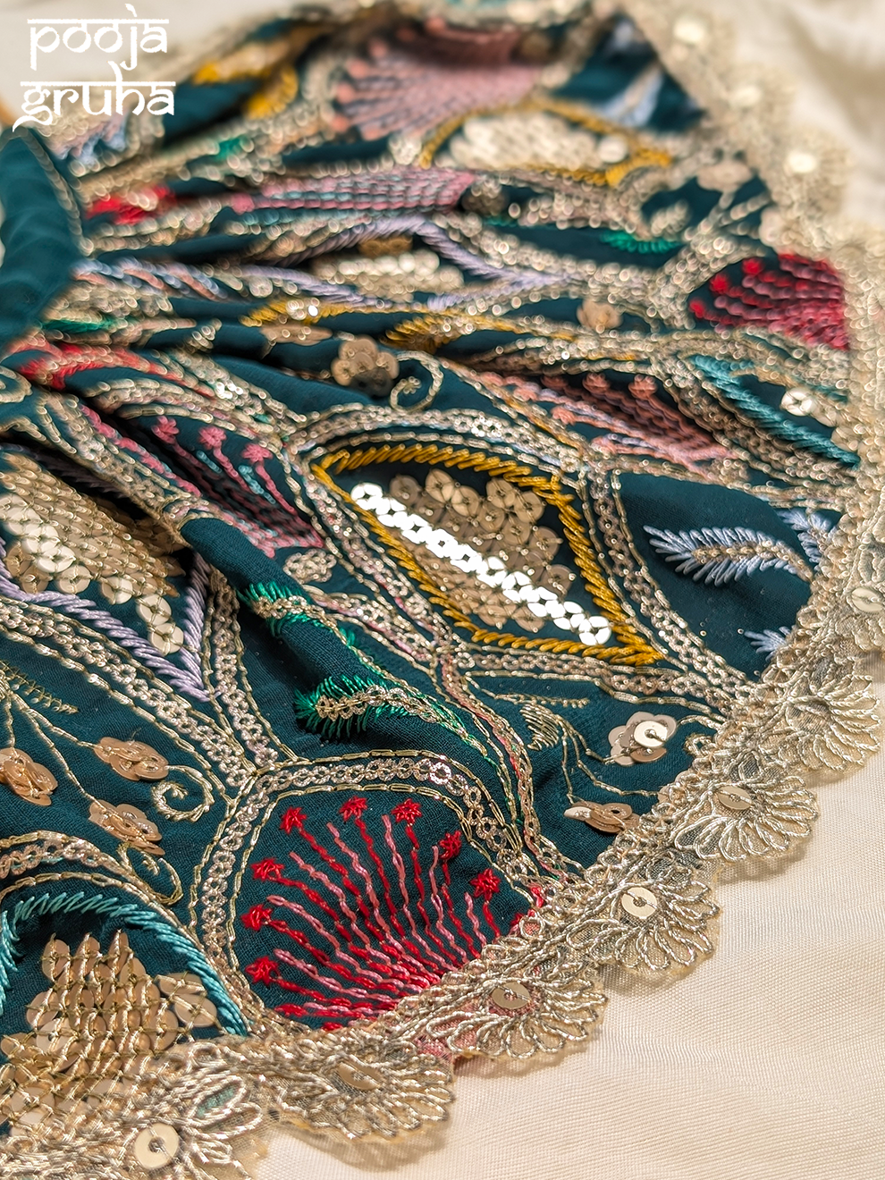 Vanarambh Lehenga Set for Goddess