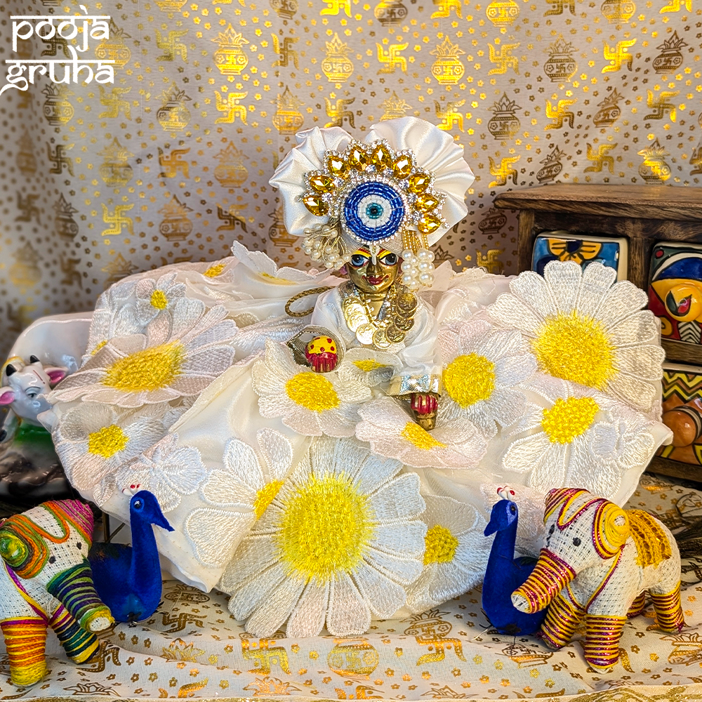 Ras Pushpa Radha Rani / Laddu Gopal Dress Set