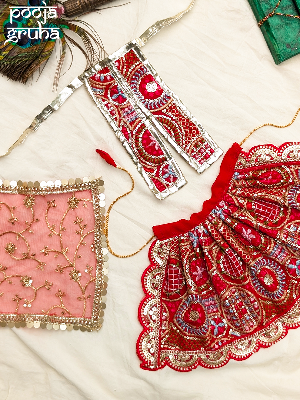 Rudrani Lehenga Set for Goddess