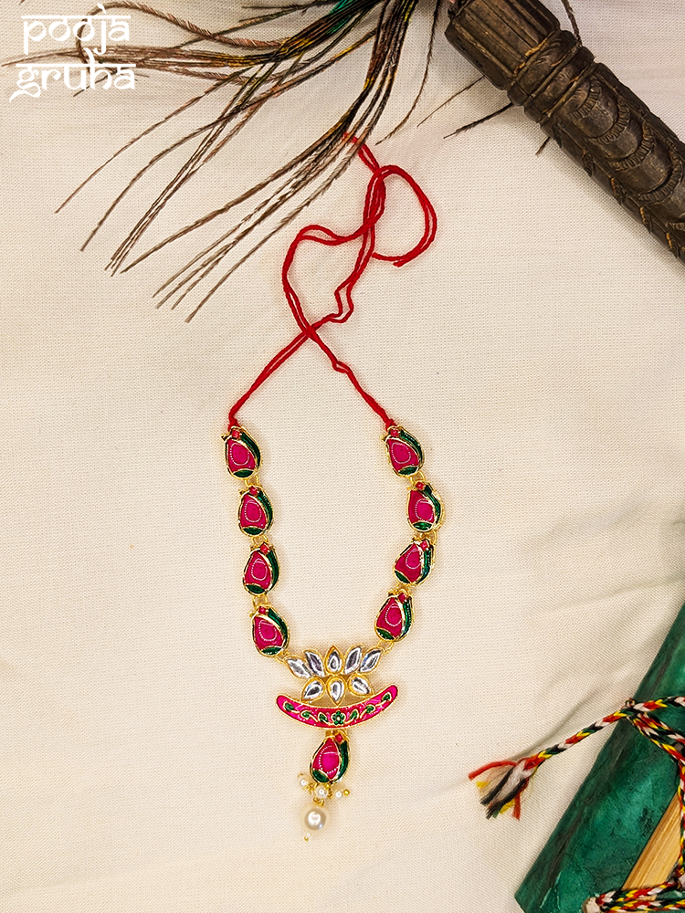 Teardrop Moon Necklace
