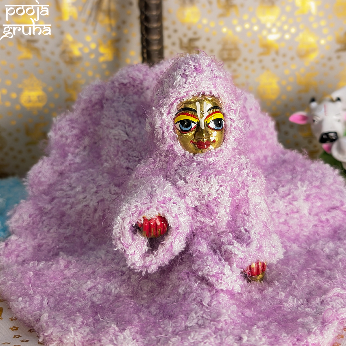 Himkanth Laddu Gopal Woolen Dress Set