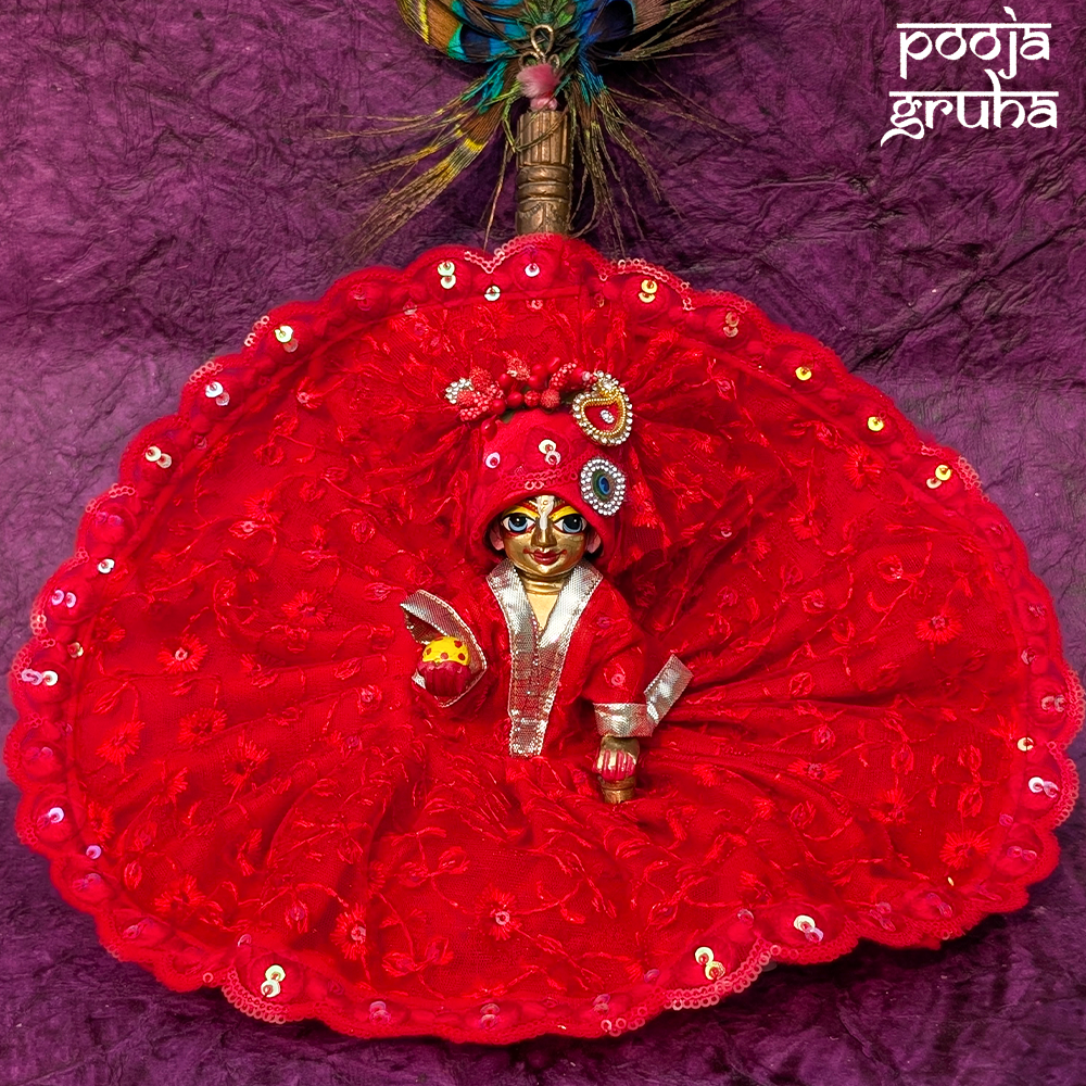 Raktkamal Shringar Laddu Gopal Dress