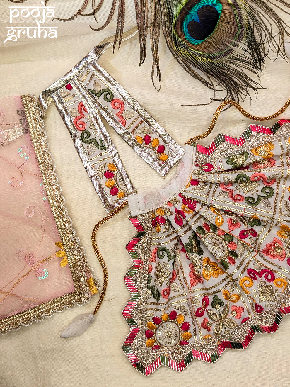 Shvet Rangotsav Mata Rani Dress Set