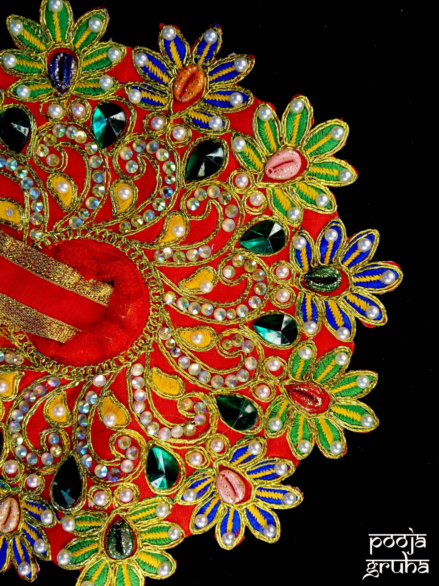 Chandrika - Laddu Gopal Dress with Beadwork