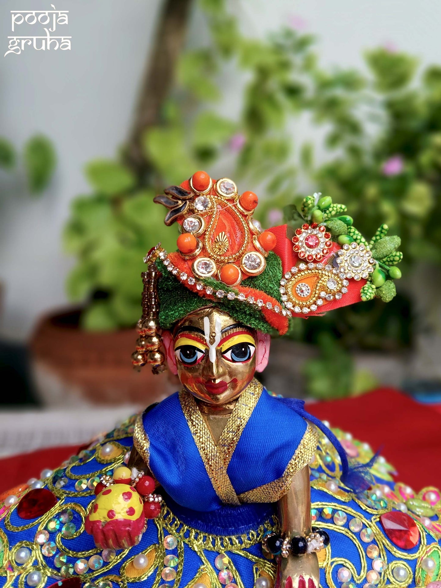 Vrikshratna Laddu Gopal Mukut