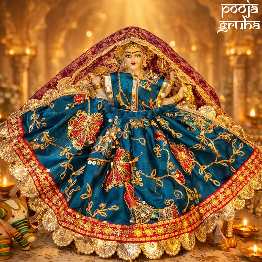 Morvan Shringar Mata Rani Lehenga Set