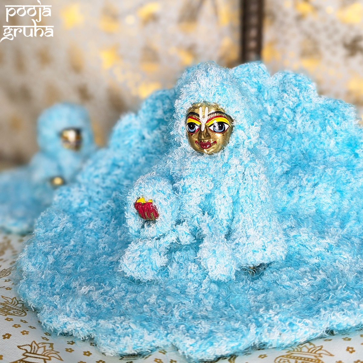 Himkanth Laddu Gopal Woolen Dress Set