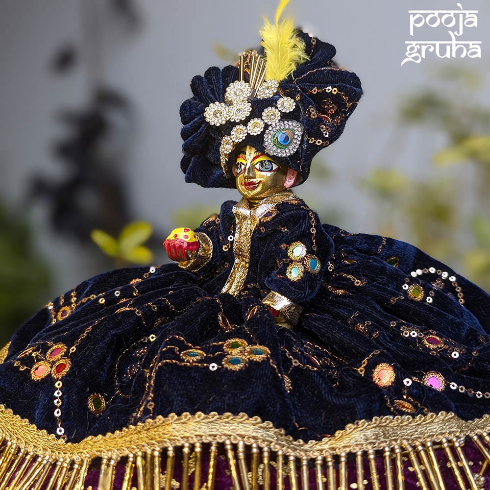 Laddu Gopal Meghdhvaja Vastra Set