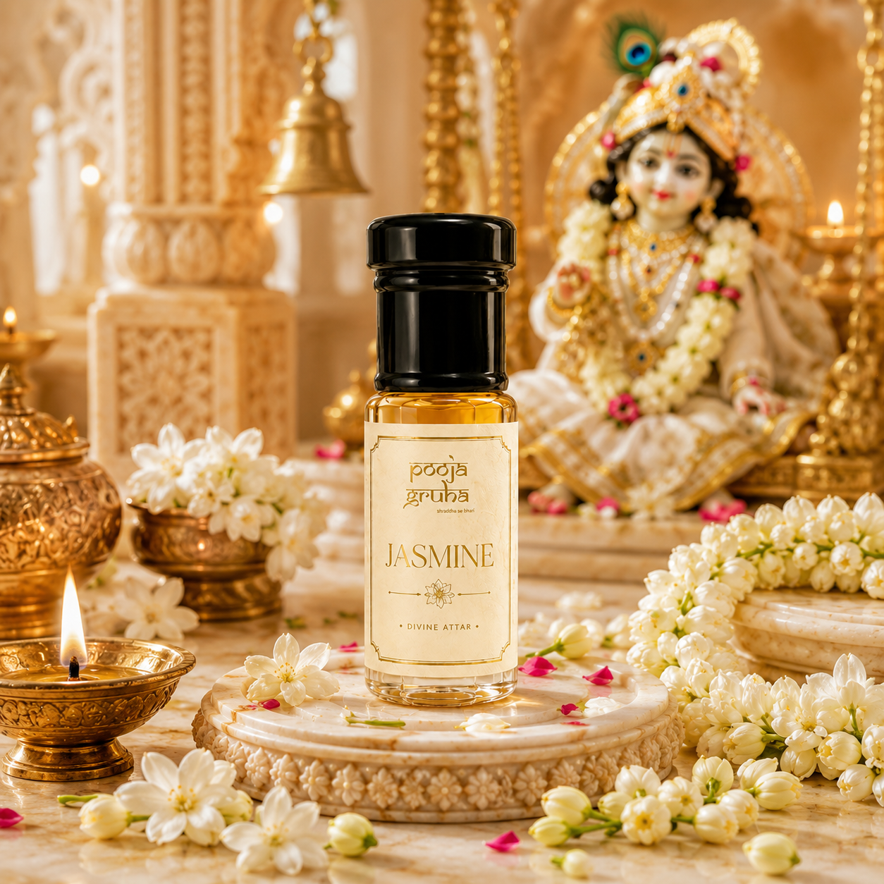JASMINE Divine Attar for Mandir | Pooja Gruha