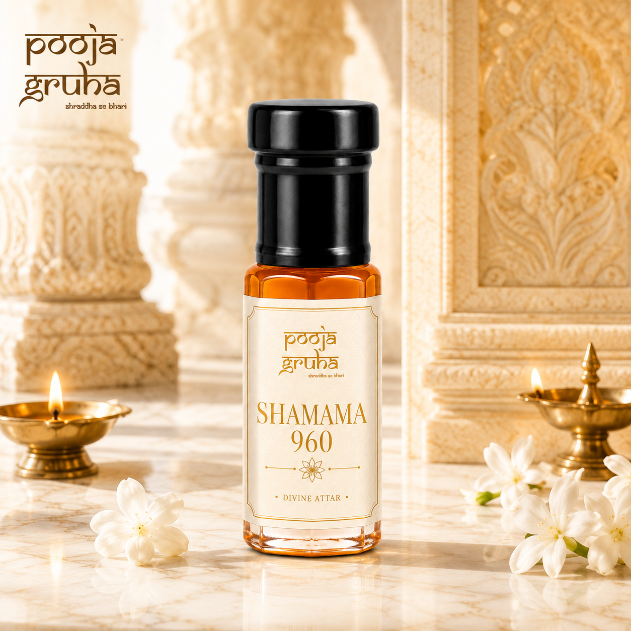 SHAMAMA 960 Divine Attar for Mandir | Pooja Gruha
