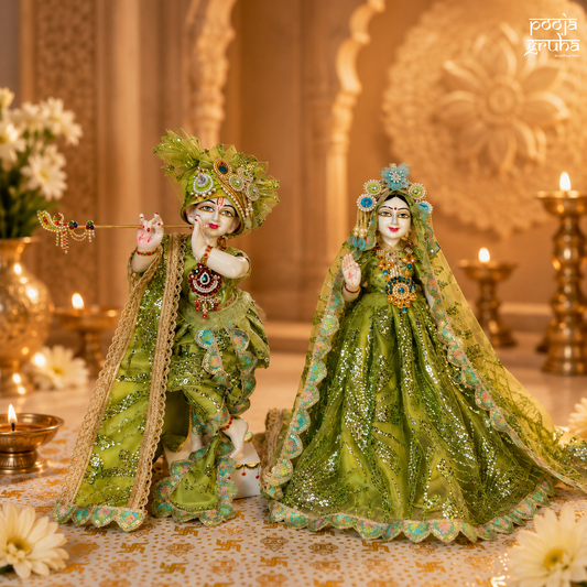 Vasant Leela Radha Krishna Dress Set