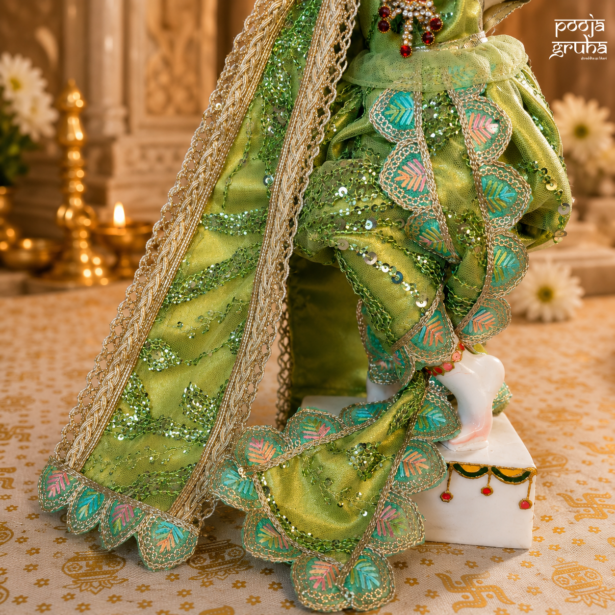 Vasant Leela Radha Krishna Dress Set