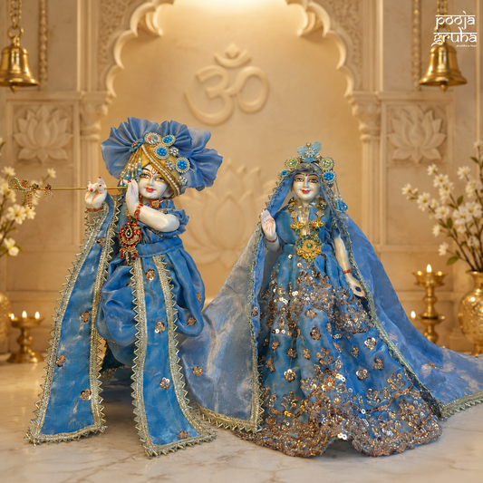 Neel Madhurya Radha Krishna Dress Set