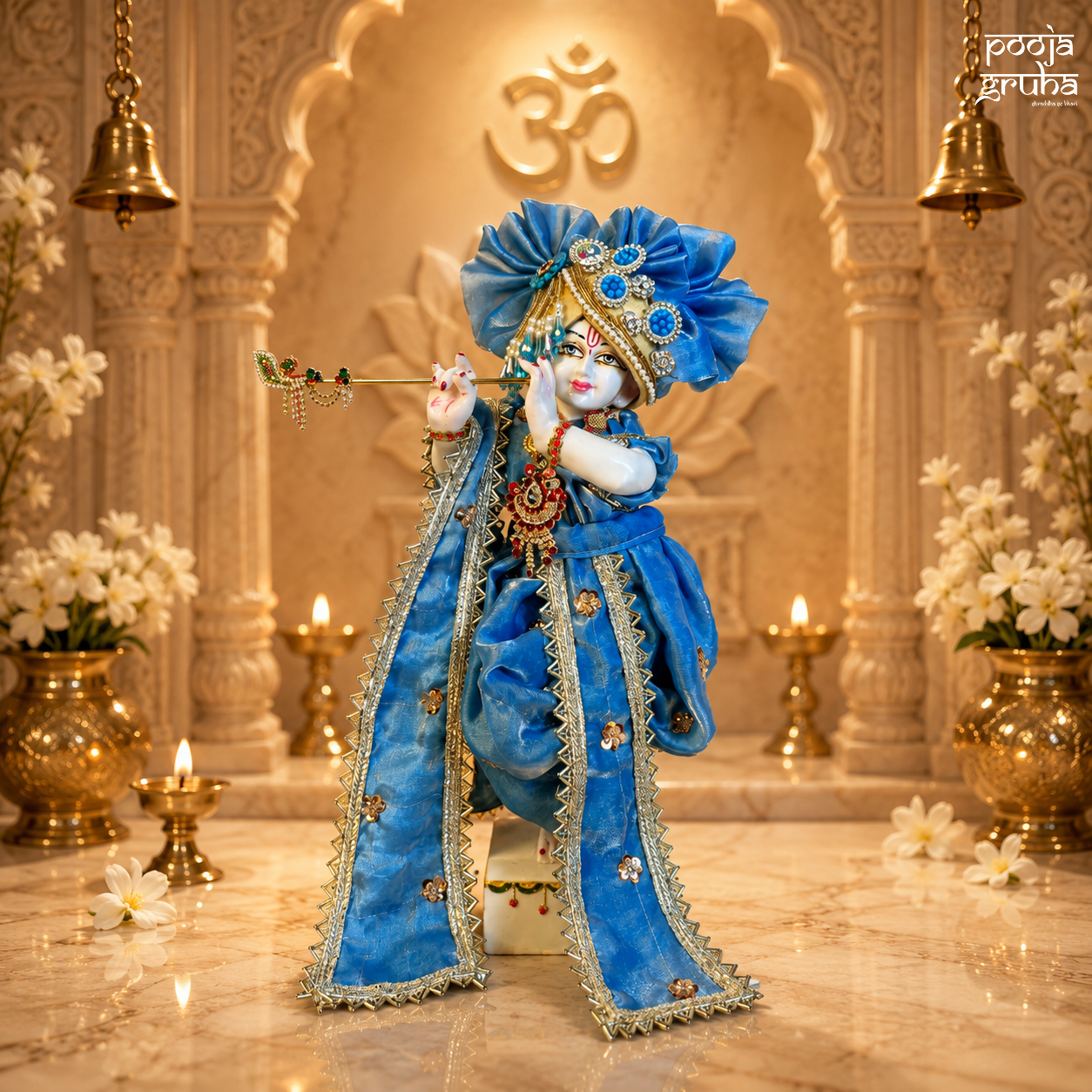 Neel Madhurya Radha Krishna Dress Set