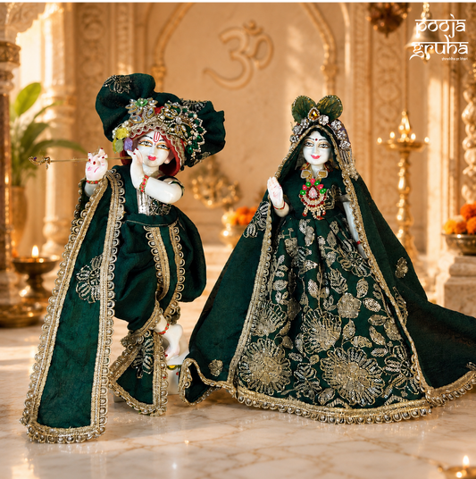 Shyam Shringar Radha Krishna Dress Set