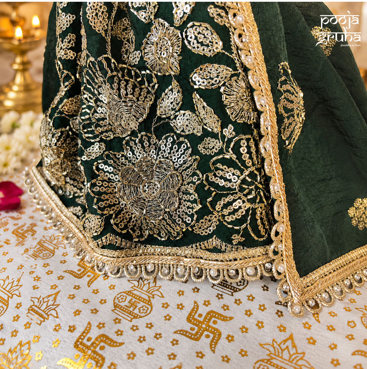 Shyam Shringar Radha Krishna Dress Set