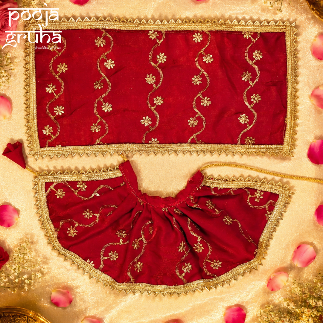 Ruby Mahotsav Jagganath Ji Family Dress set (6 pcs set)