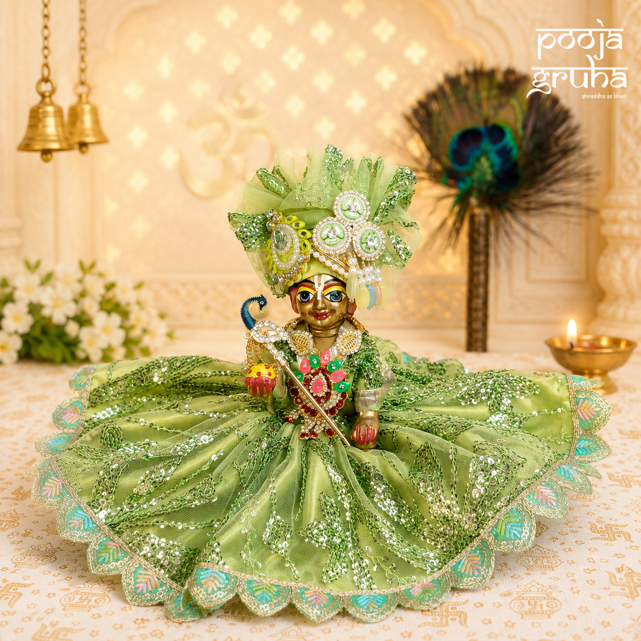 Vasant Leela Radha Rani / Laddu Gopal Dress