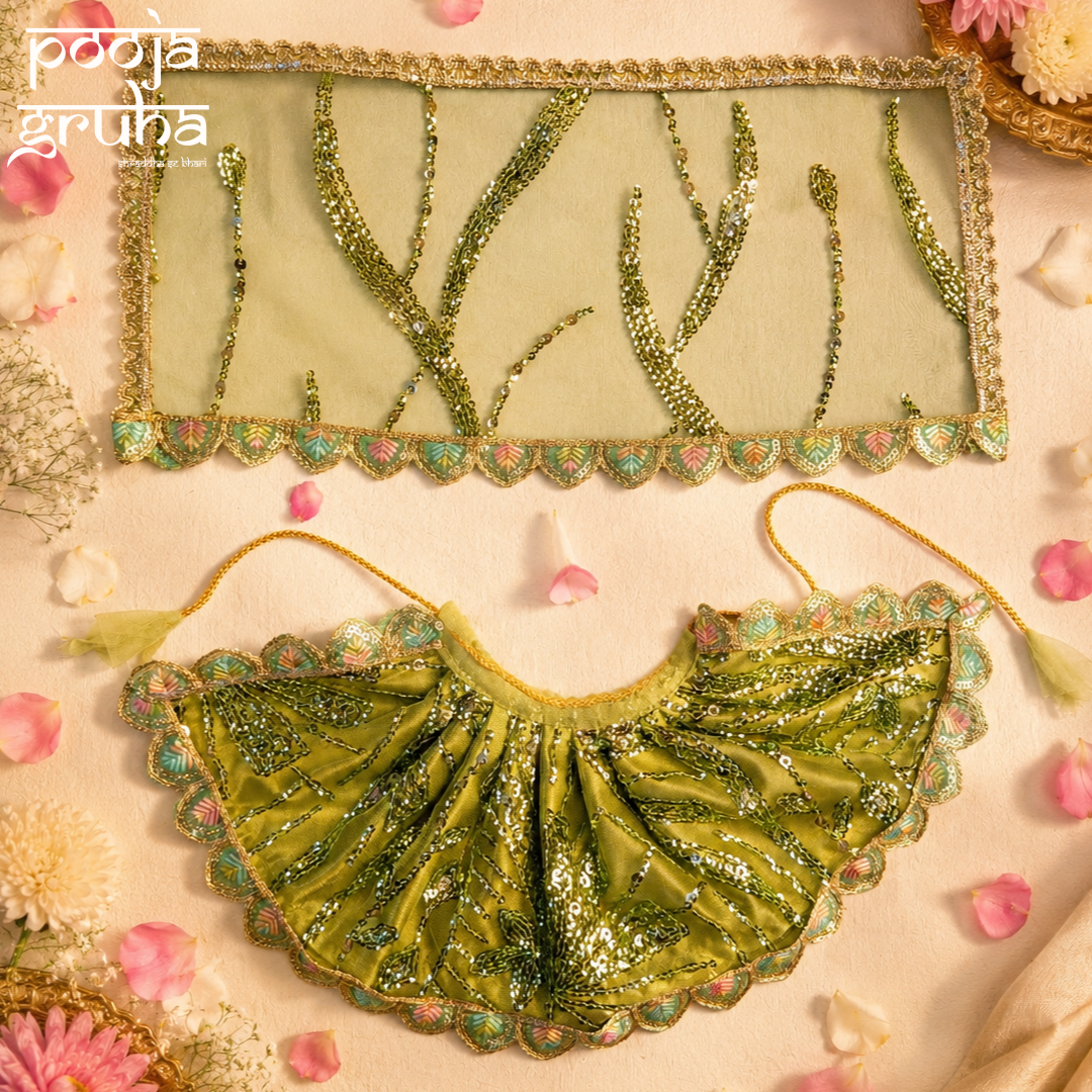 Emerald Vana Jagganath Ji Family Dress set (6 pcs set)
