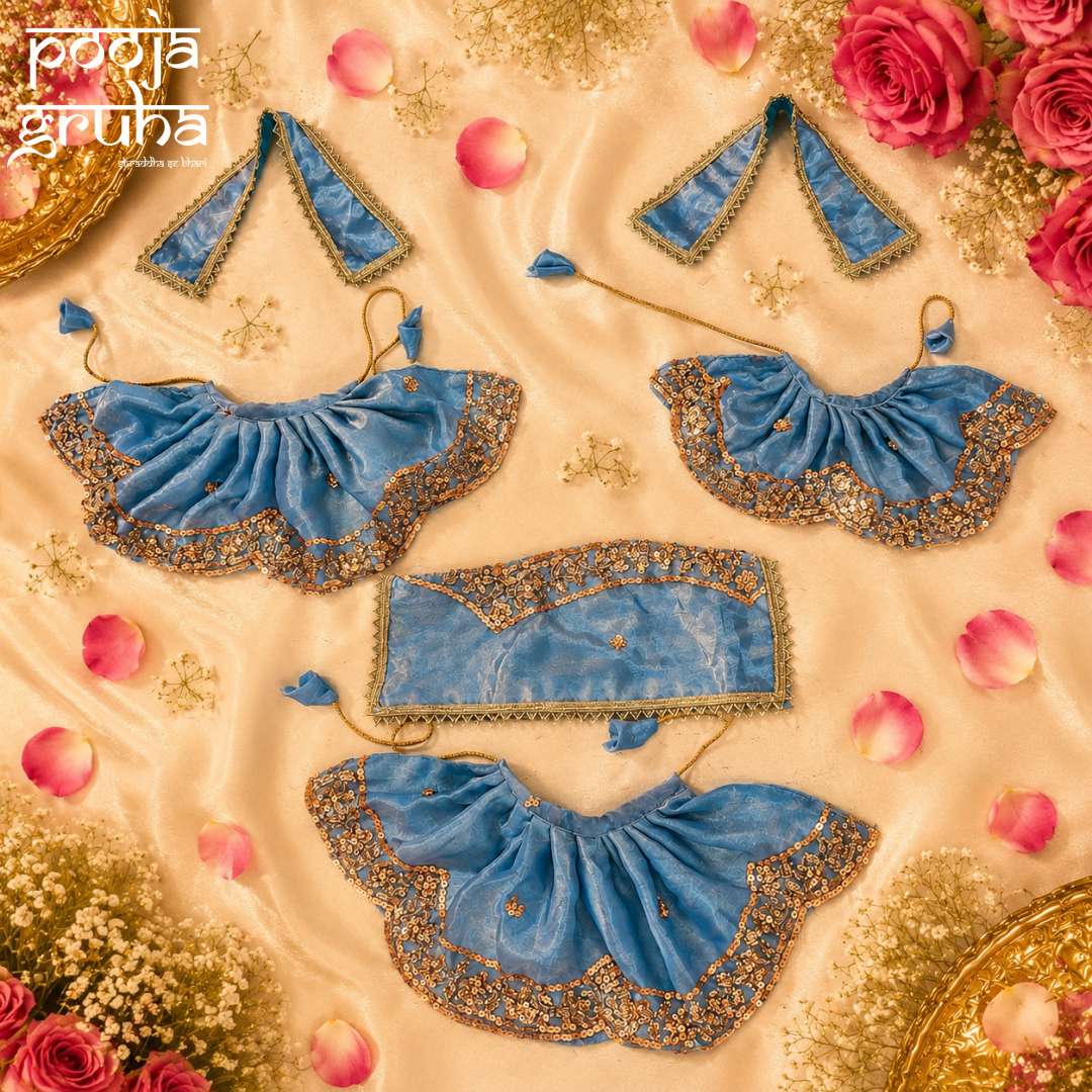 Neel Ratna Jagganath Ji Family Dress set (6 pcs set)