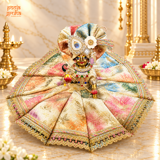 Phoolrang | Navratri Special Radha Rani & Laddu Gopal Dress Set