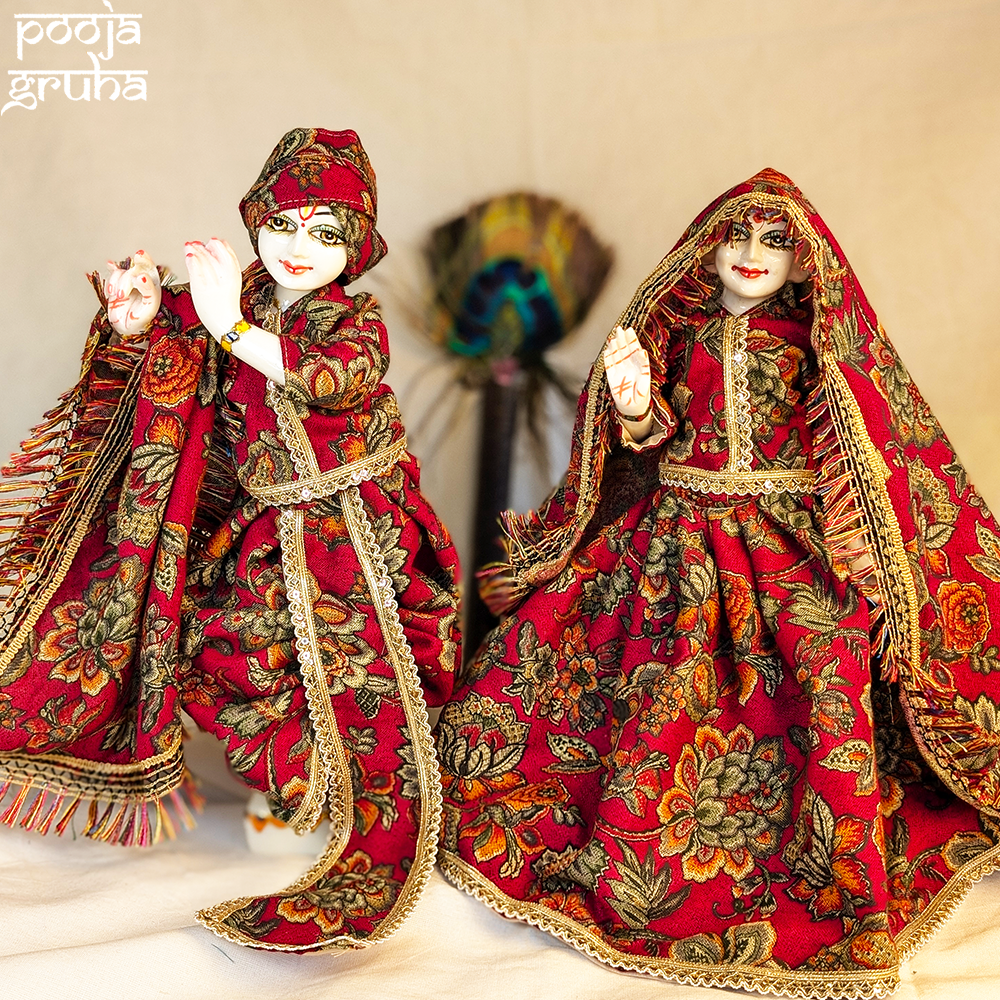 Pushparag Premvastra Radha Krishna Dress Set