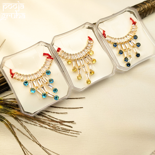 AD Layered Choker Necklace Set for Gods