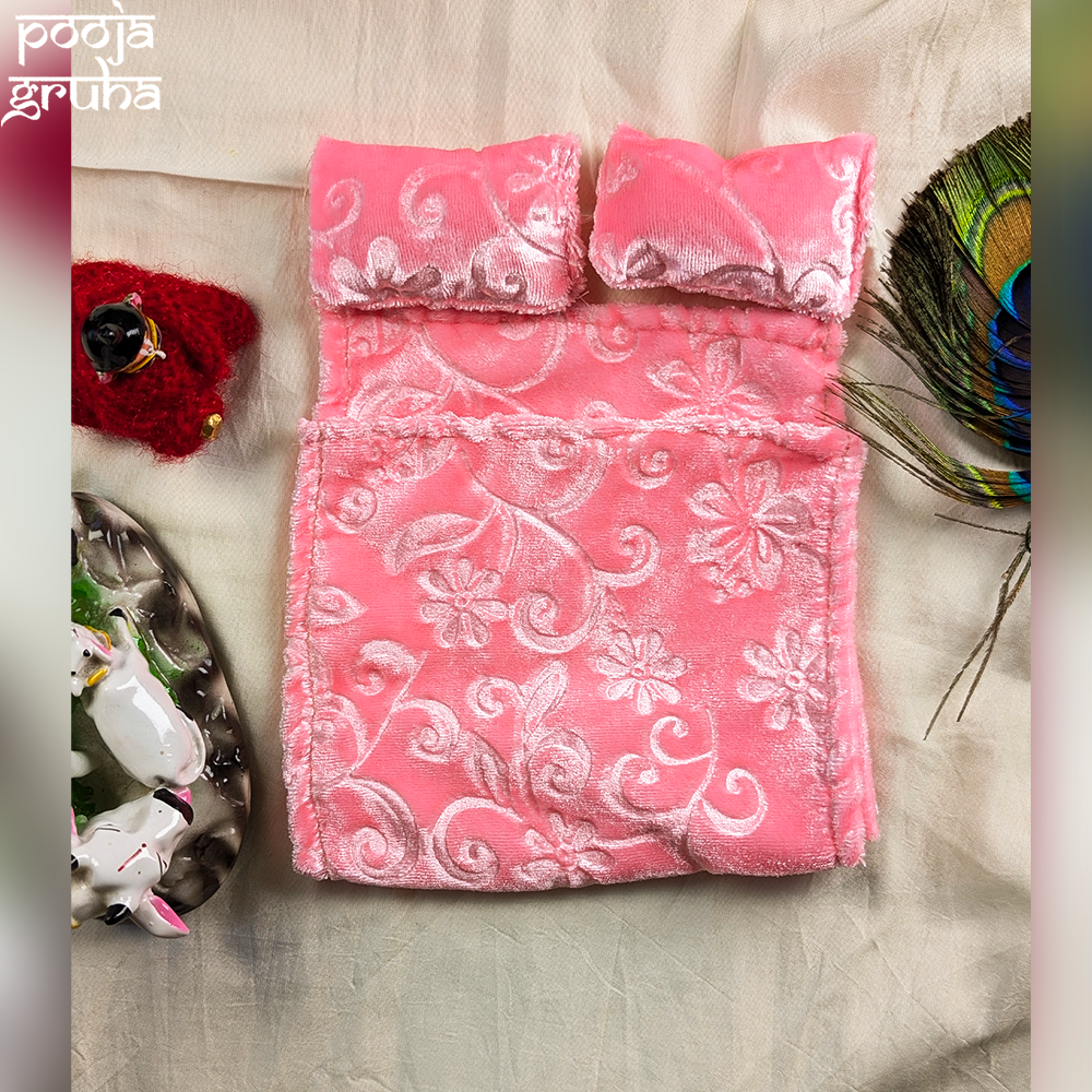 Sugandha Velvet Bedsheet & Blanket Combo