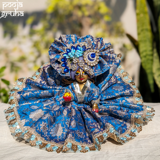Gopala Neelambar Divine Laddu Gopal / Radha Rani Dress set