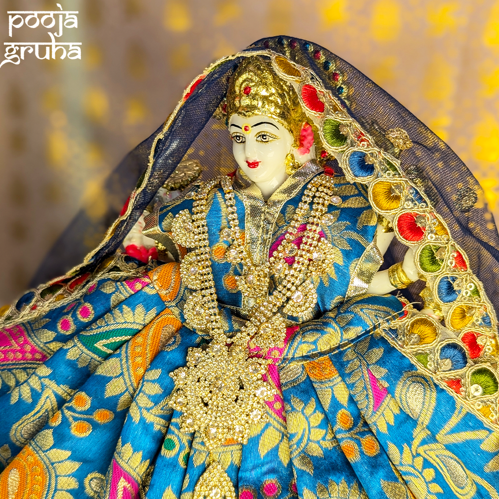 Vrindavan Hari Leela Silk Mata Rani Lehenga Set