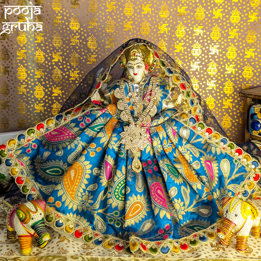 Vrindavan Hari Leela Silk Mata Rani Lehenga Set