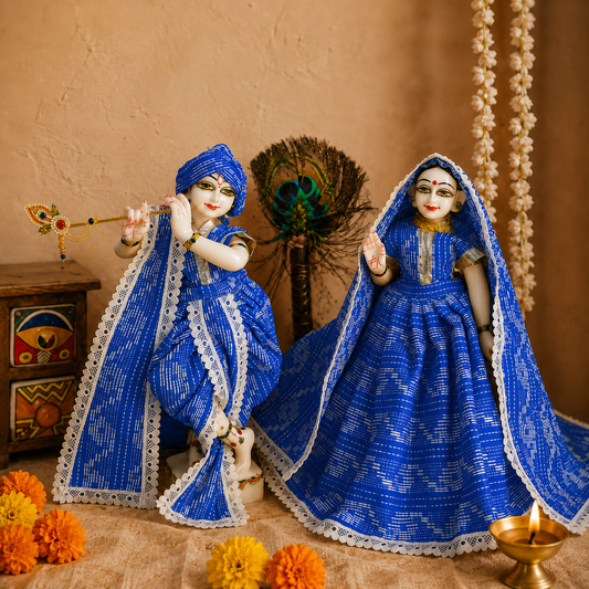 Radhika Radha Krishna Cotton Dress Set