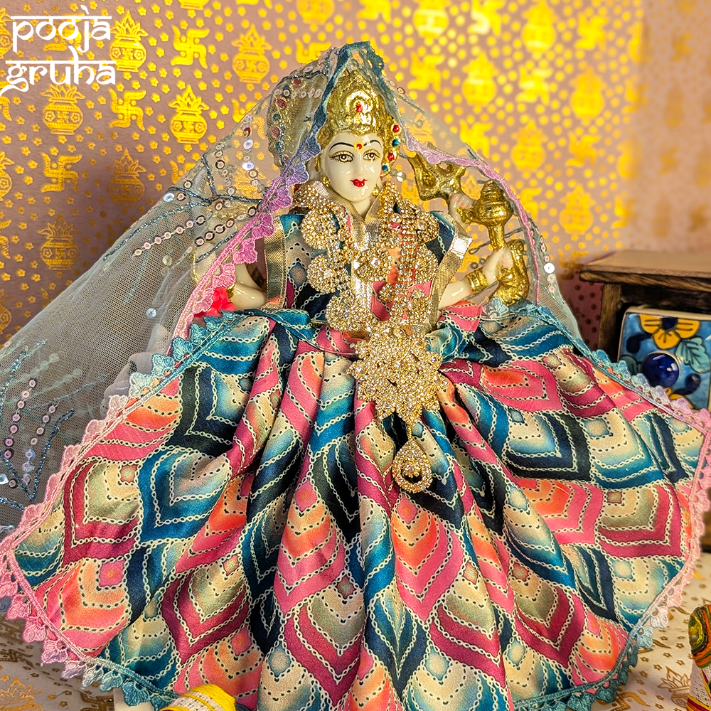 Neel Madhav Rangotsav Cotton Mata Rani Lehenga Set