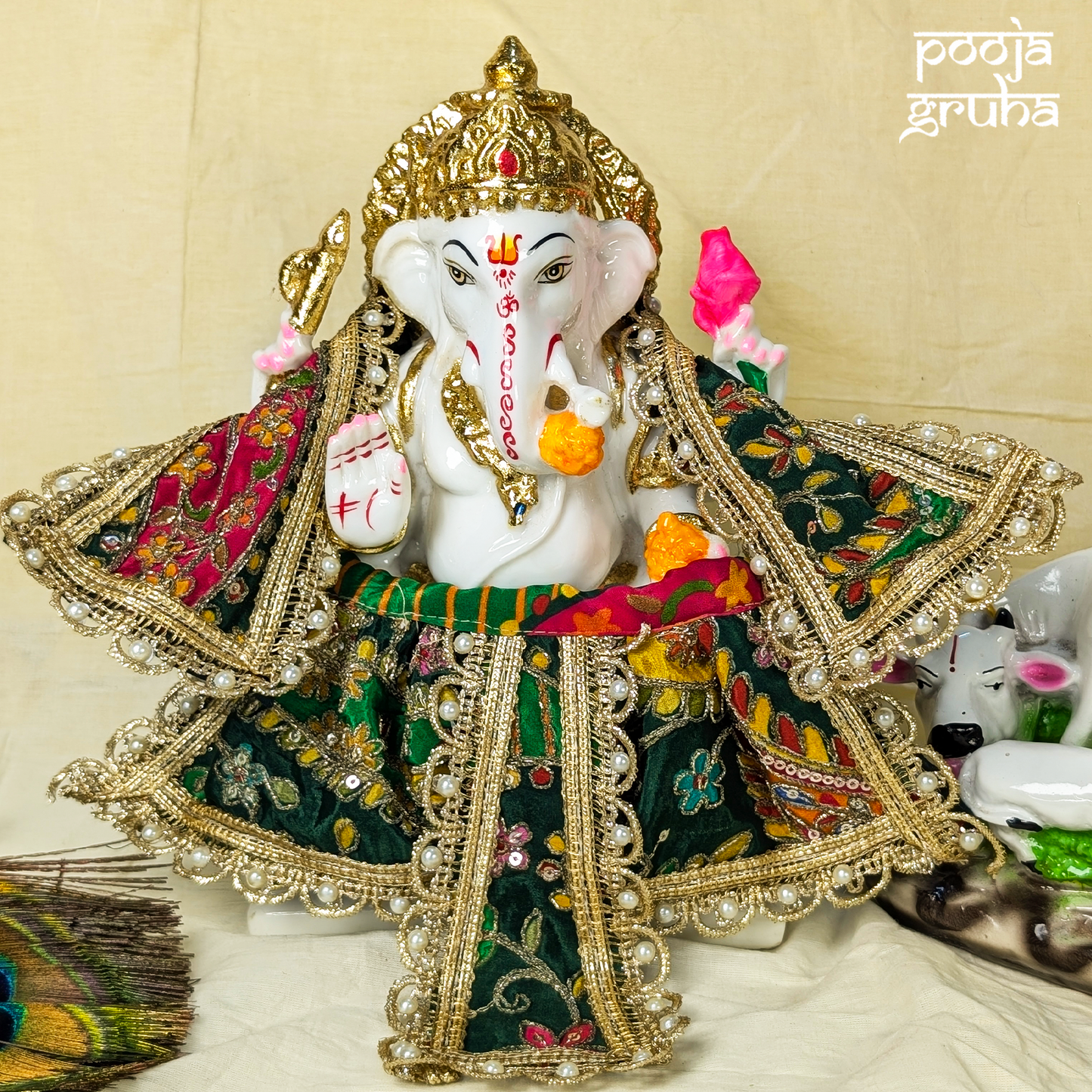 Prathama Laxmi Ganesh Ji Dress Set