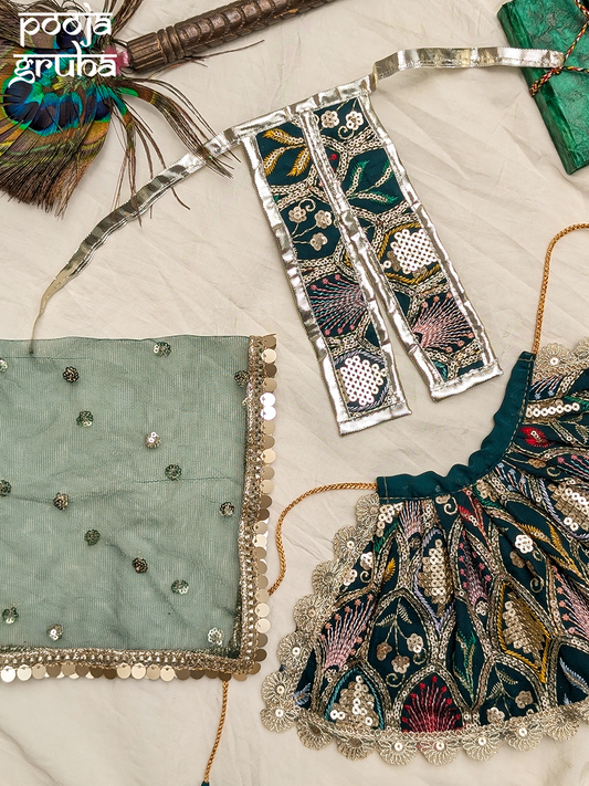 Vanarambh Lehenga Set for Goddess