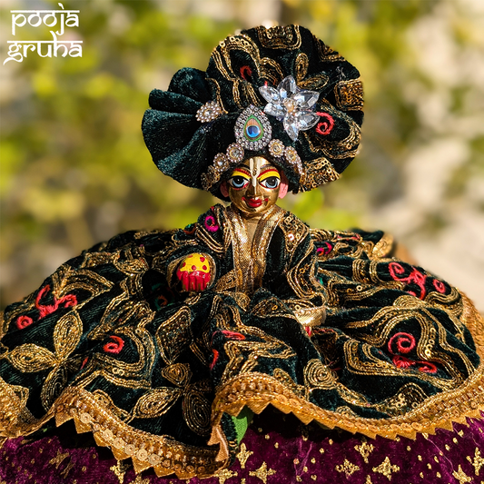 Laddu Gopal Haritam Vastra Set