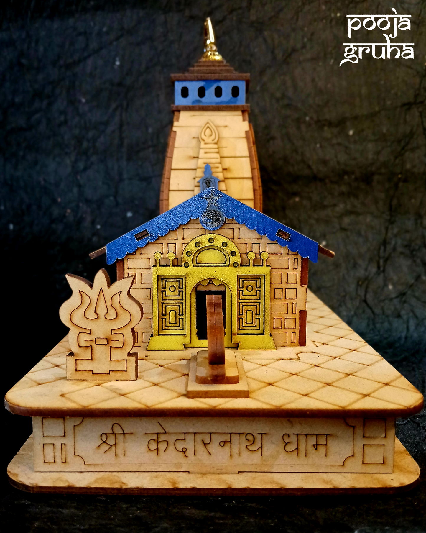 3D Kedarnath Mandir Miniature