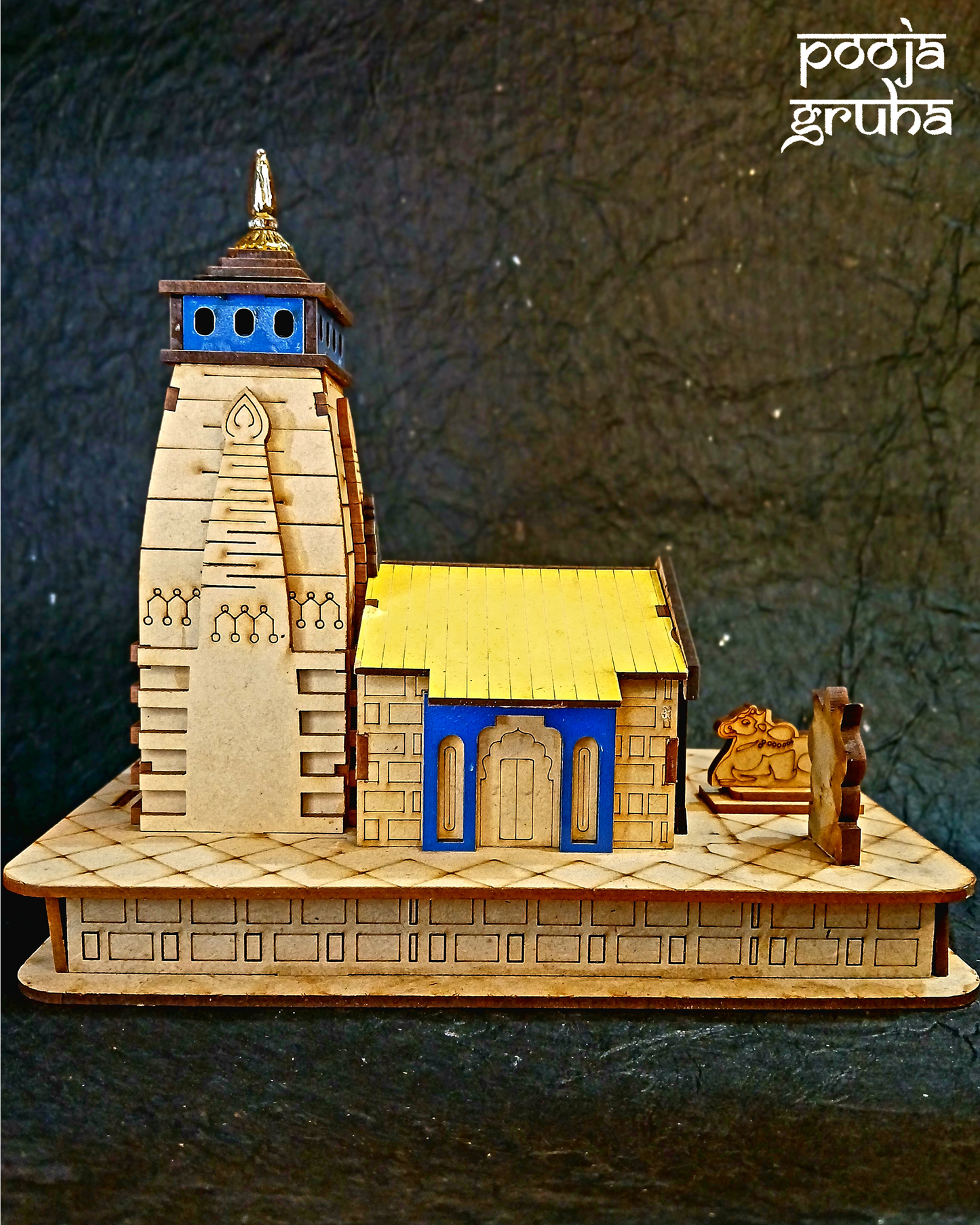 3D Kedarnath Mandir Miniature