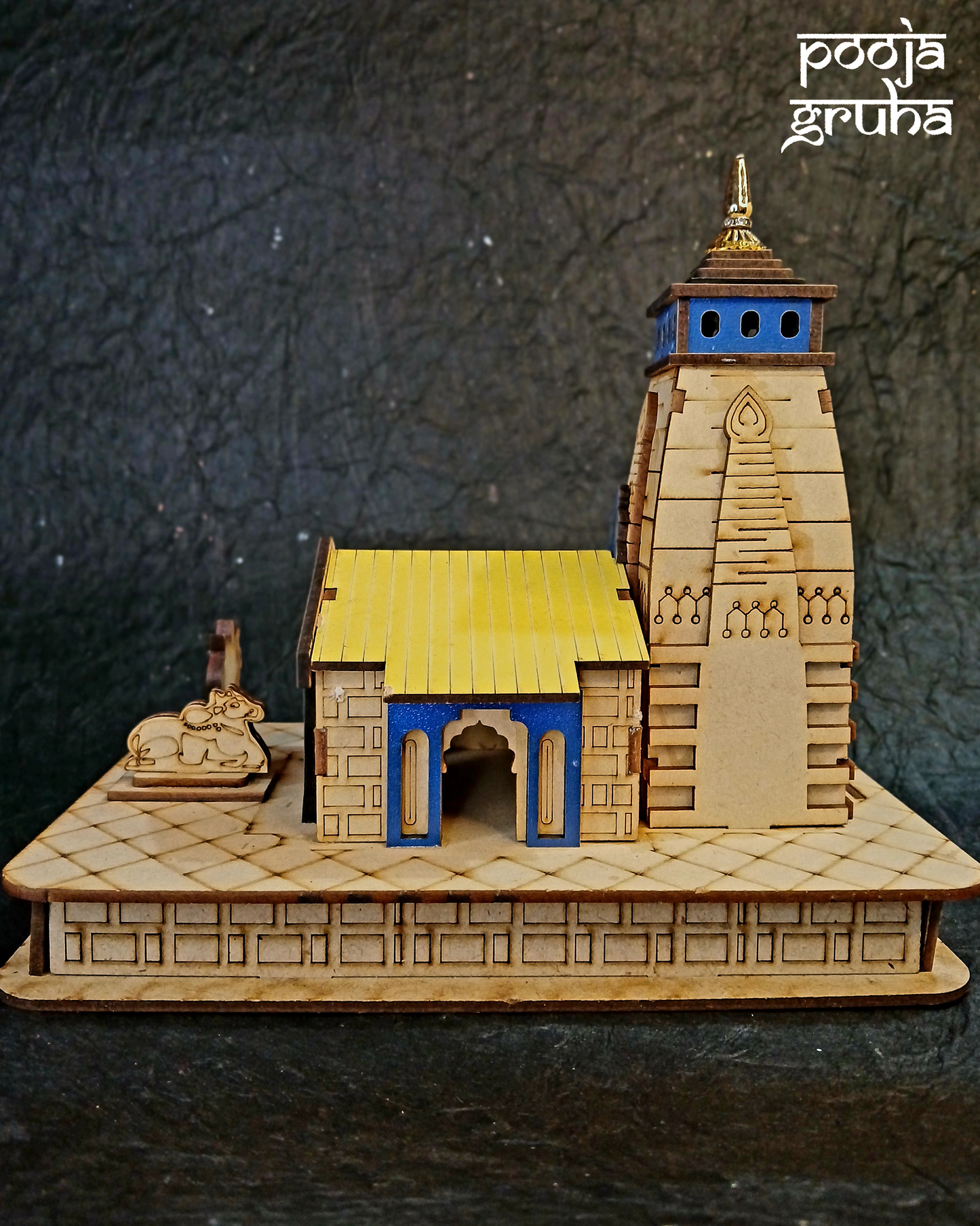 3D Kedarnath Mandir Miniature