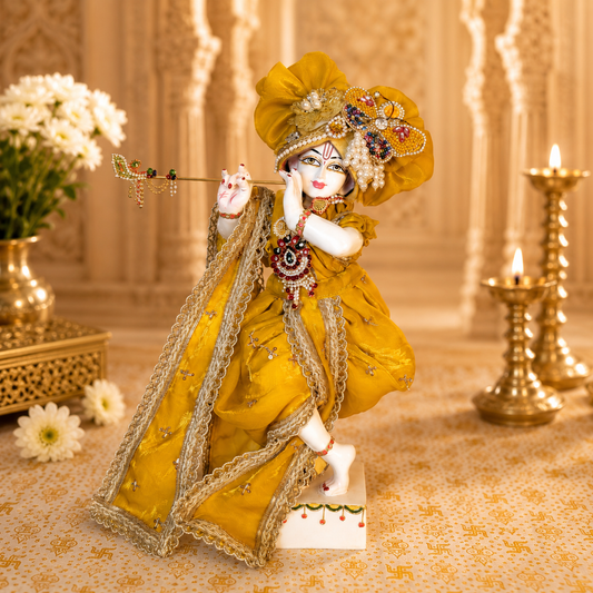 Kanak Kanti Dhoti Dress Set for God
