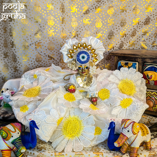 Ras Pushpa Radha Rani / Laddu Gopal Dress Set