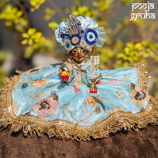 Laddu Gopal Meghpushpa Dress