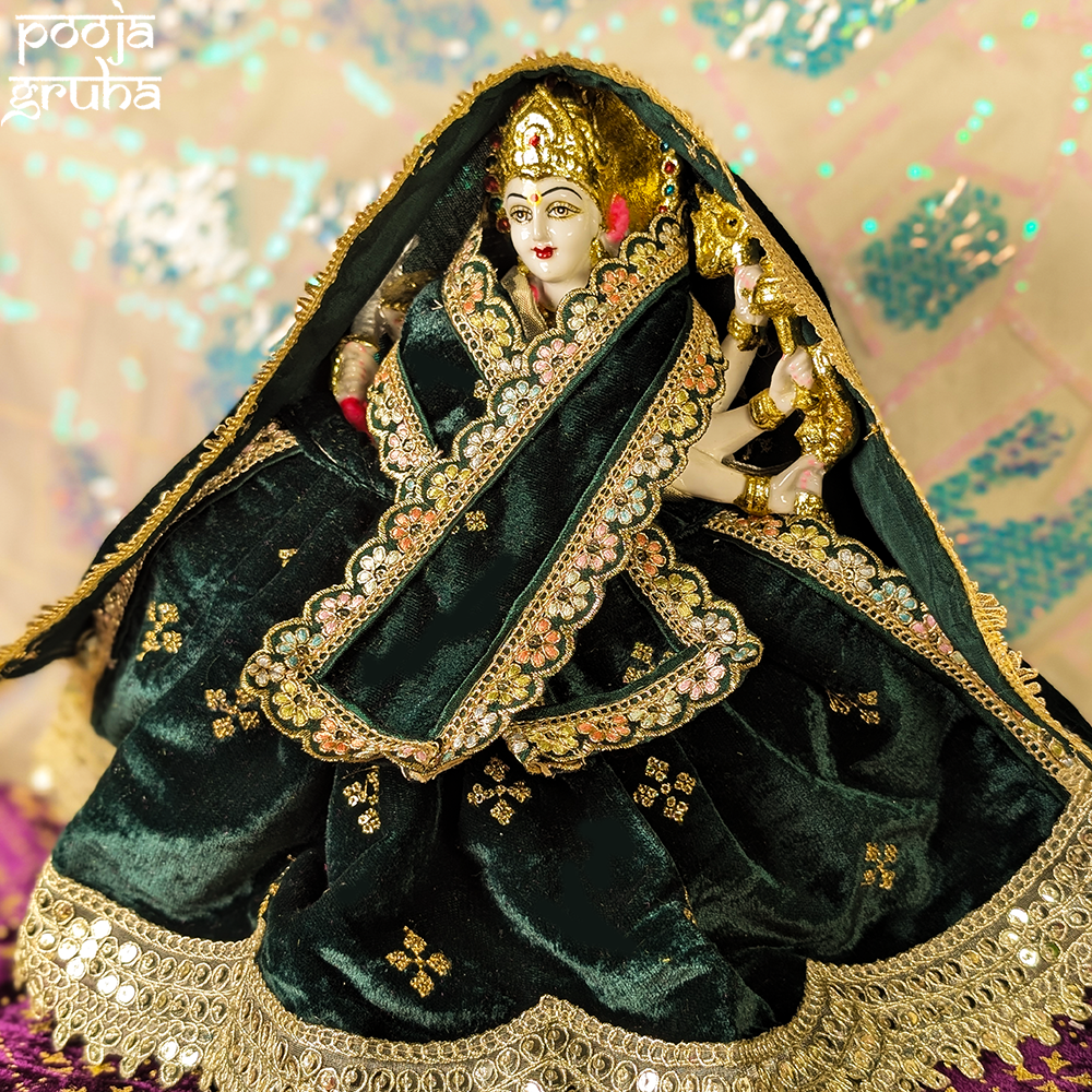 HariVilasa Mata Rani Ji Velvet Dress