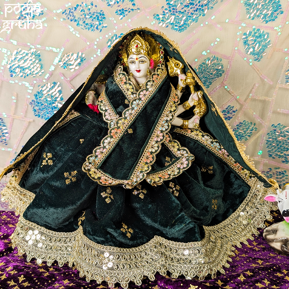 HariVilasa Mata Rani Ji Velvet Dress